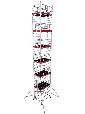 KRAUSE PROTEC XXL - Rusztowanie 2,0 x 1,35m, wys.rob. 14,30m | system GUARDMATIC